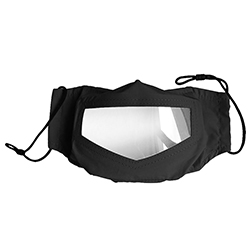 REUSABLE CLEAR MOUTH FACE MASK