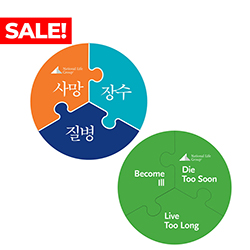 KOREAN / ENGLISH 3 PIECE PUZZLE